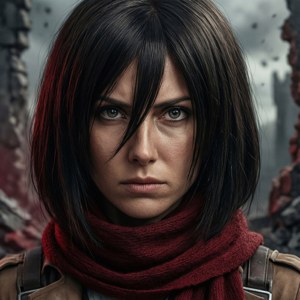 Mikasa Ackerman Determination