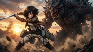Mikasa's Last Stand