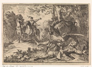 Miklós graaf van Zrínyi in Kroatië gedood door een wild zwijn, 1664
