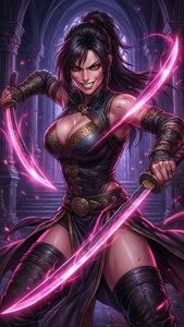 Mileena's Deadly Kiss