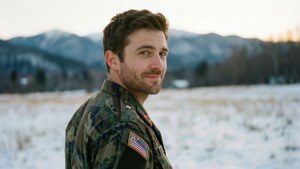 Military Man Smile