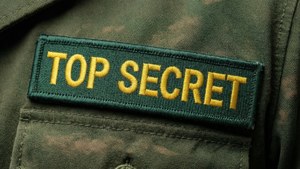 Military Top Secret Patch