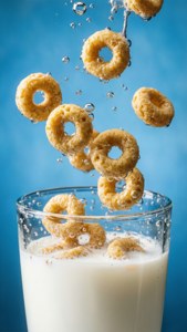 Milk Glass Cheerios