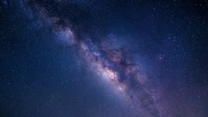 Milky Way Night Sky