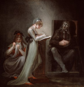 Milton Dictating to His Daughter
