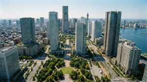 Minato Mirai Aerial