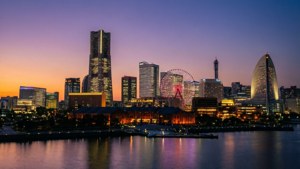 Minato Mirai Sunset Panorama