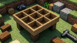 Minecraft Crafting Table Top