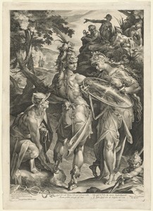 Minerva and Mercury Arming Perseus