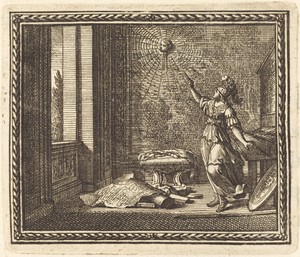 Minerva Changing Arachne into a Spider