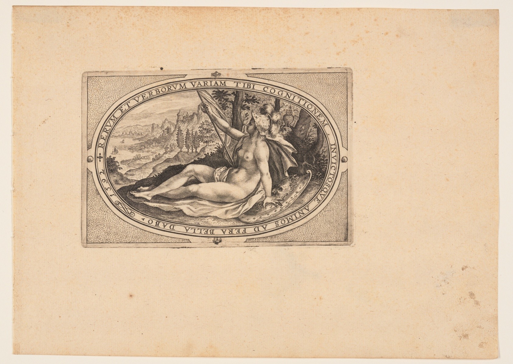 Minerva, from Gods and Goddesses by Unknown artist