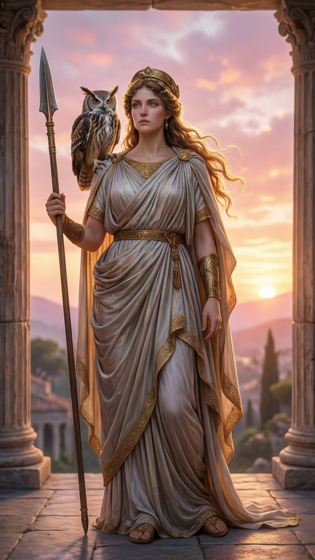 Minerva's Dawn by Wallpapers.art Studio