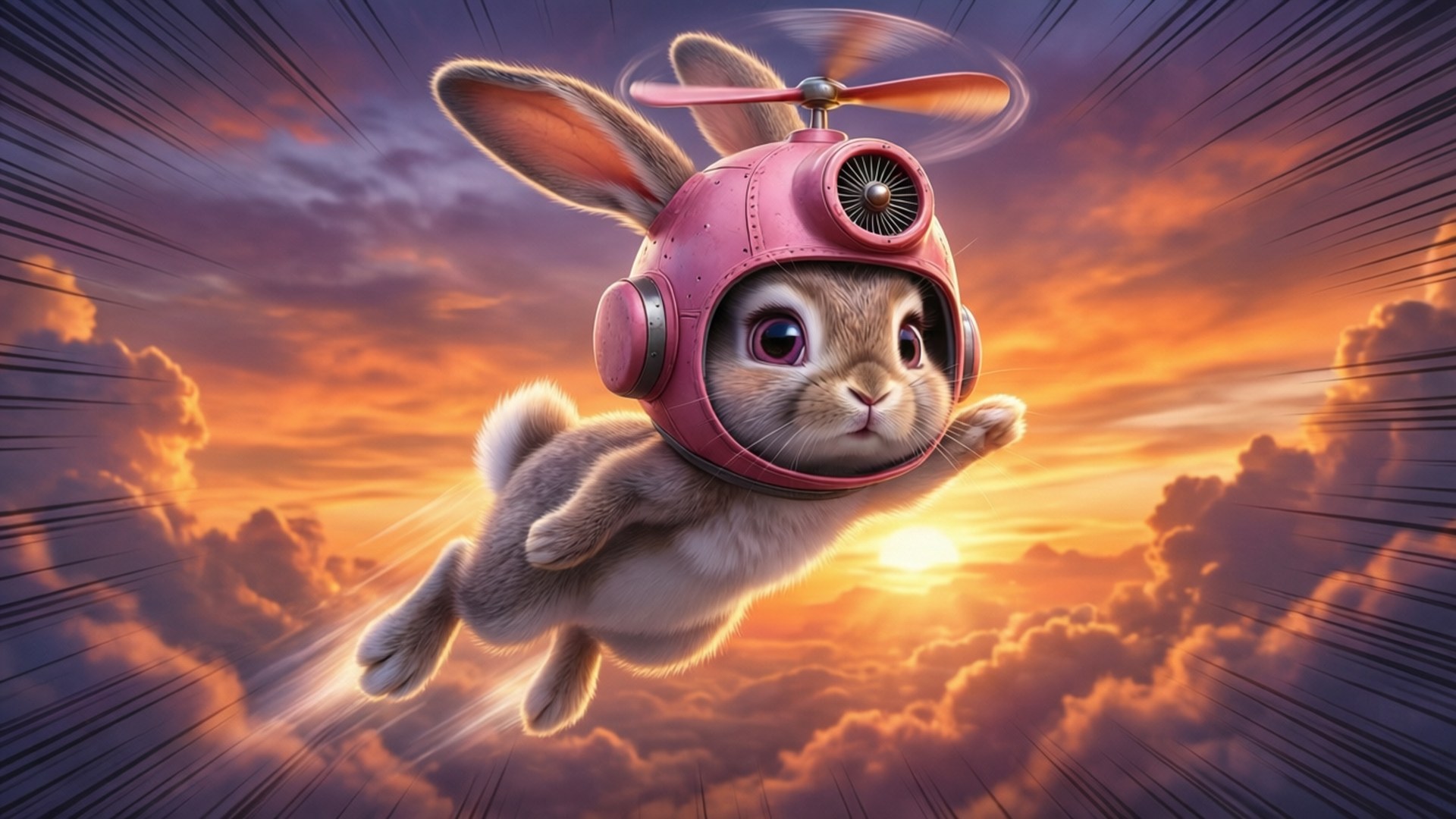Ming-Ming Soars by Wallpapers.art Studio