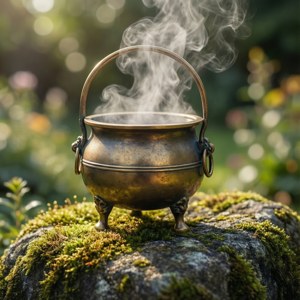 Miniature Garden Cauldron
