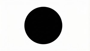 Minimal Black Circle