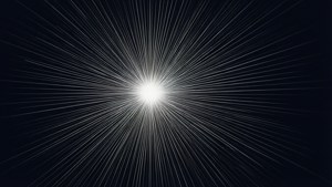 Minimal Black Starburst