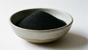 Minimal Black Sugar Bowl