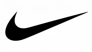 Minimal Black Swoosh