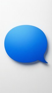 Minimal Blue Bubble