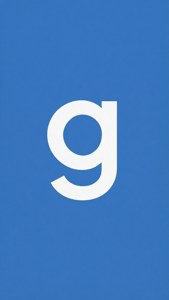 Minimal Blue Google G