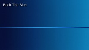 Minimal Blue Line