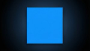Minimal Blue Square