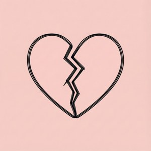 Minimal Cracked Heart