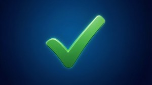 Minimal Green Checkmark