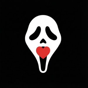 Minimal Heart Ghostface
