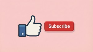 Minimal Like Subscribe Buttons