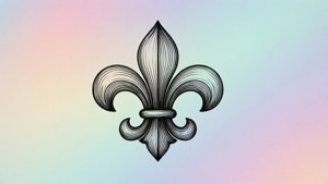 Minimal Line Art Fleur