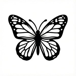 Minimal Line Butterfly