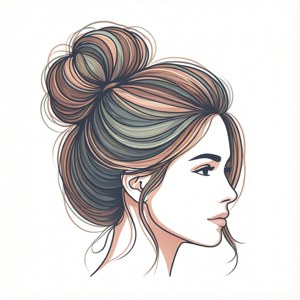 Minimal Mom Bun