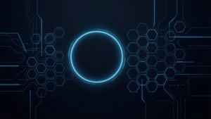 Minimal Neon Grid