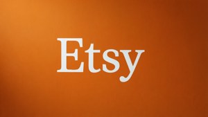 Minimal Orange Etsy Logo