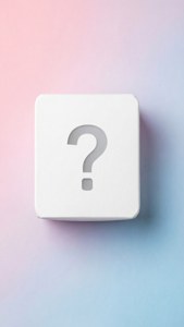 Minimal Pastel Q&A Box