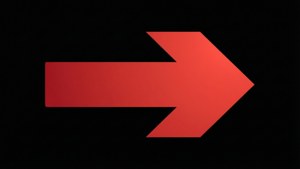 Minimal Red Right Arrow