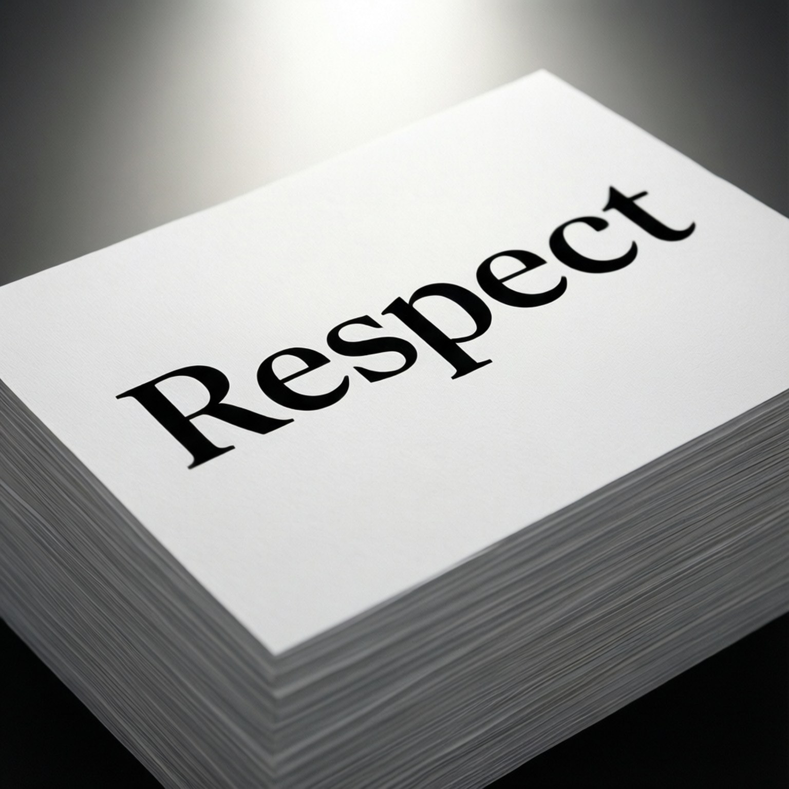 Minimal Respect Stack by Wallpapers.art Studio