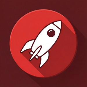 Minimal Rocket Icon