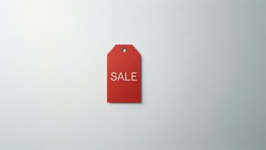 Minimal Sale Tag