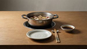 Minimal Shabu-Shabu Setting