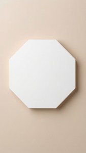 Minimal White Octagon