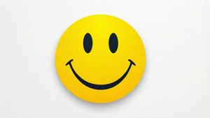 Minimal Yellow Smiley