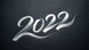 Minimalist 2022 Calligraphy