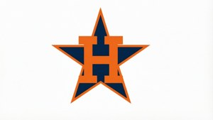 Minimalist Astros Logo