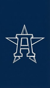 Minimalist Astros Star