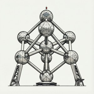 Minimalist Atomium