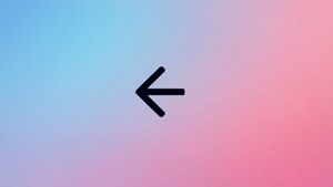 Minimalist Back Arrow