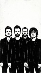 Minimalist Band Silhouette