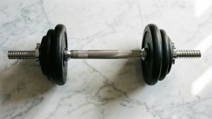 Minimalist Barbell Flat Lay